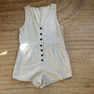 Madewell Linen Romper